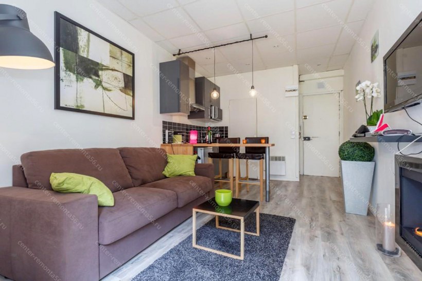 Маленькая комната студия 20кв м