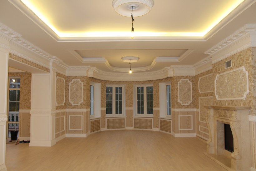 Внутренняя отделка коттеджа