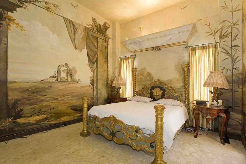 Спальня в стиле арт нуво