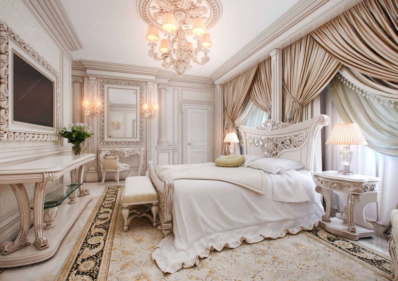 Спальня в римском стиле