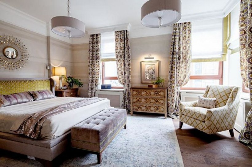 Спальня в стиле Фьюжн