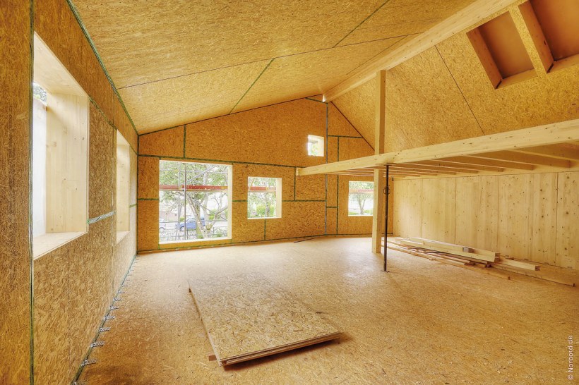 Отделка мансарды с ОСБ 3