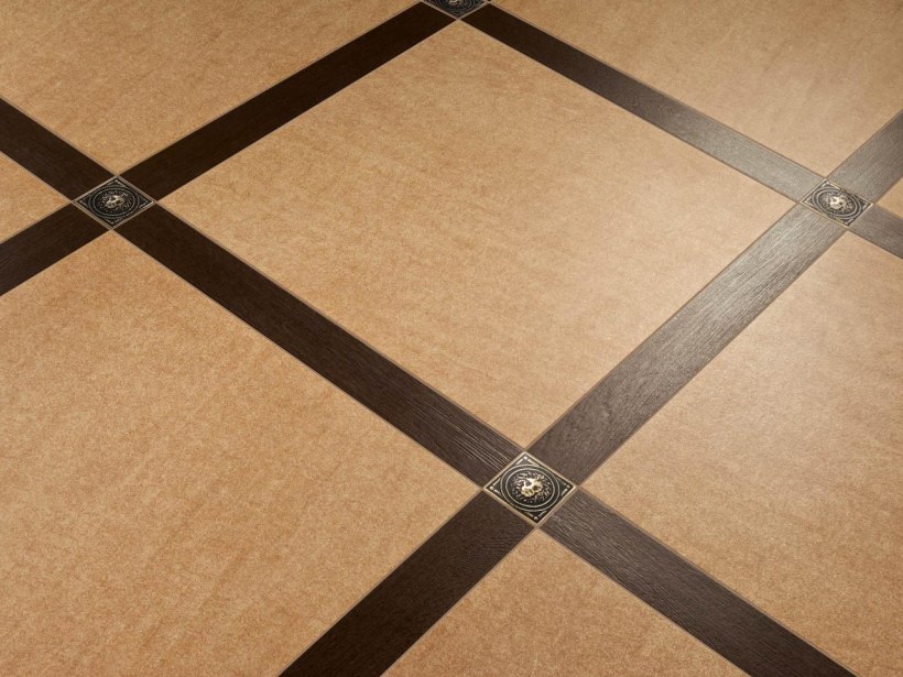 Латунные вставки в интерьере