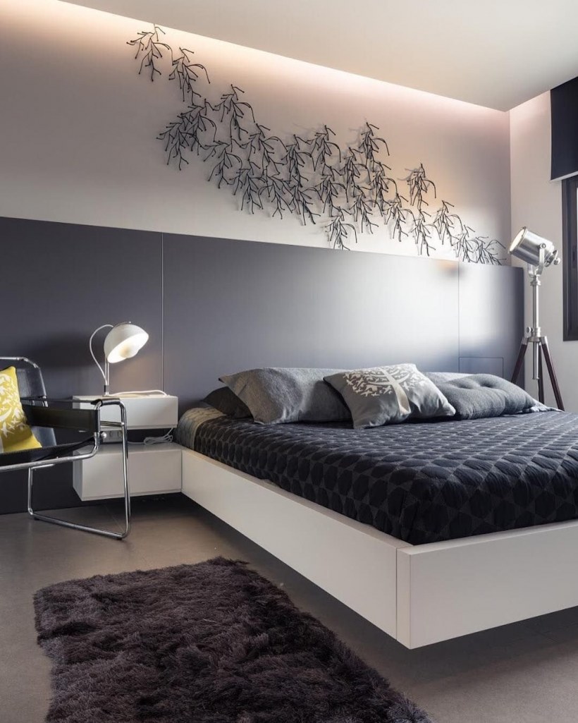 Интерьер спальной комнаты