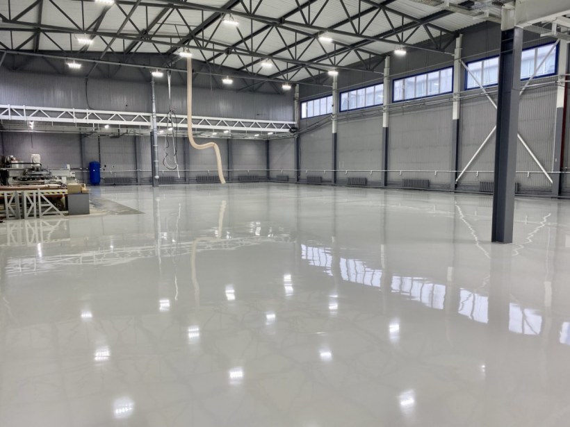 Наливной пол паркинг