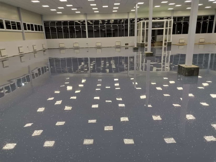 Наливной пол паркинг