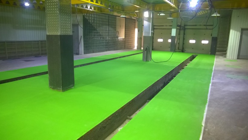 Промышленные бетонные полы