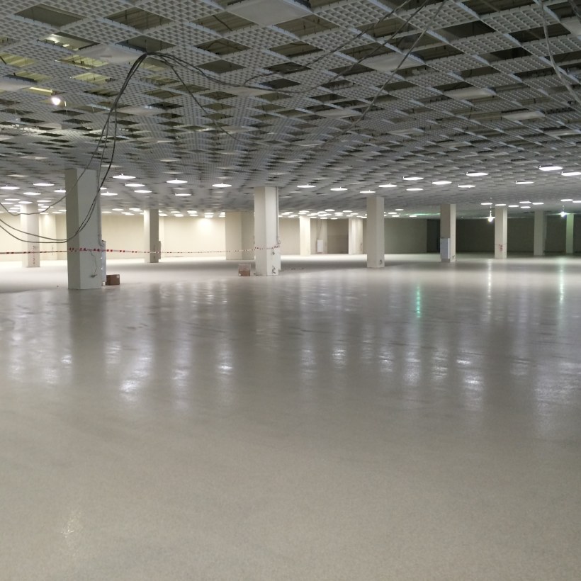 Полы для автомойки