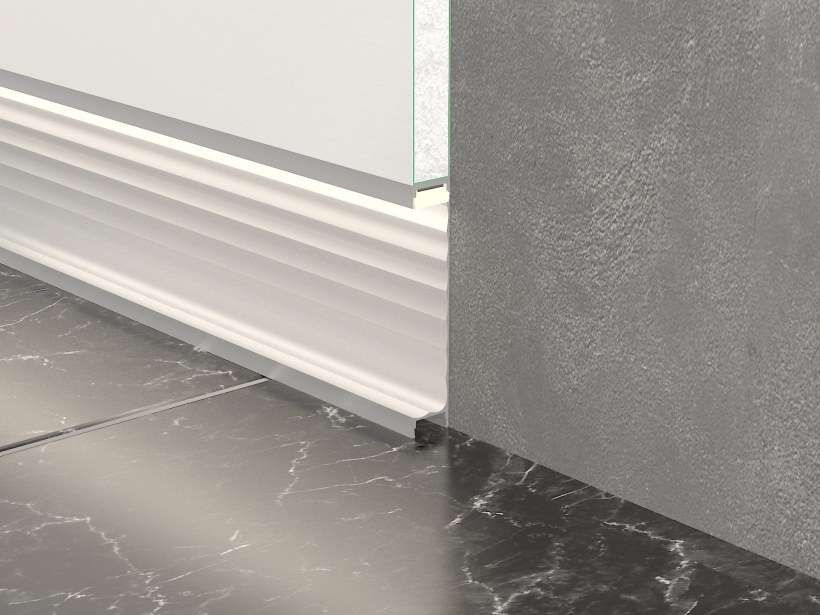 Алюминиевый плинтус Fezard Alp-80