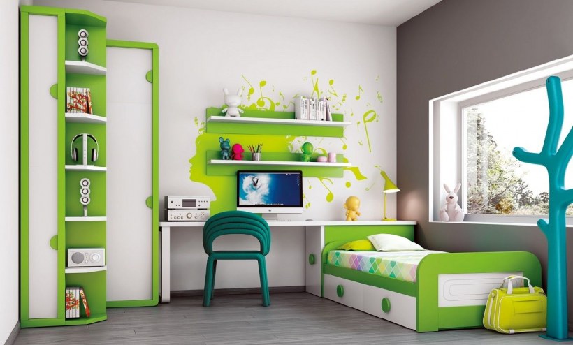 Дизайнерская мебель в детскую