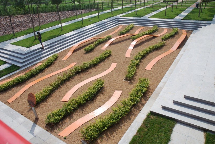 Tianjin Qiaoyuan Park by Turenscape Landscape Architecture