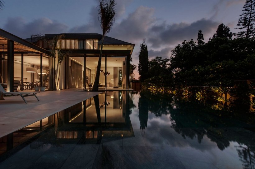 Вилла в Израиле внутренний дворик