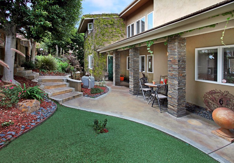 Двор дома дизайн