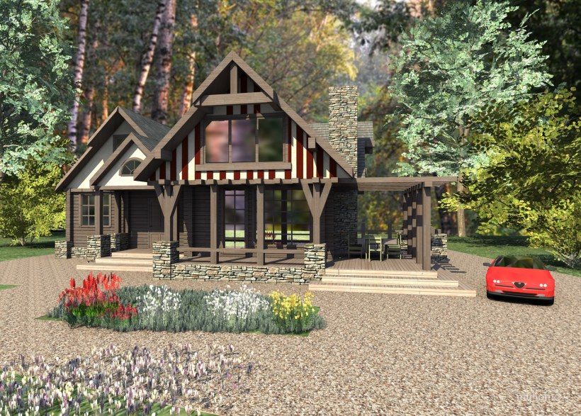 Стиль Шале в архитектуре