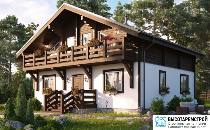 Особняки из камня и дерева в Канаде