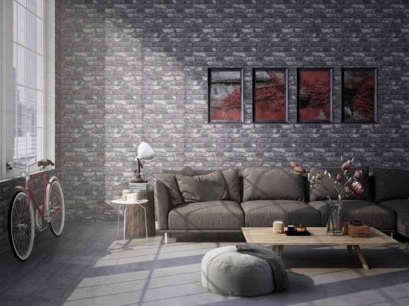 Обои HOMECOLOR hc71165-85, 10,05 х 1,06 м, терракотовые