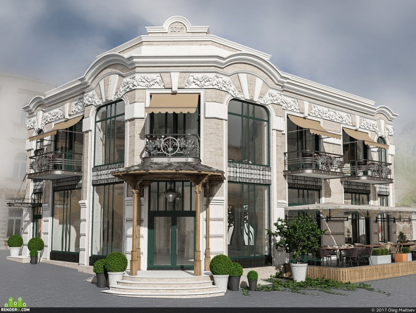 Эклектика экстерьер