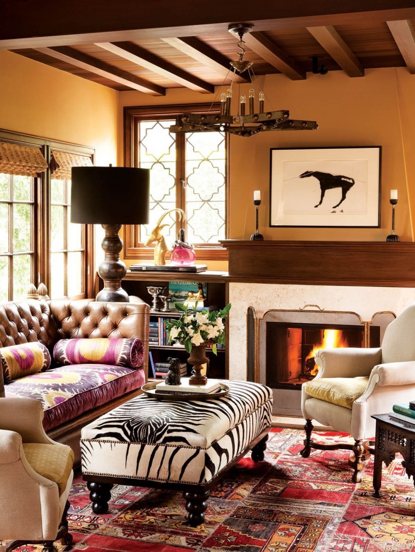 Этностиль Африка интерьер