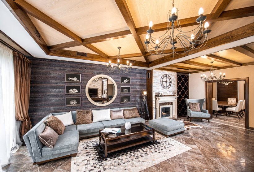 Загородный дом в стиле Эклектика