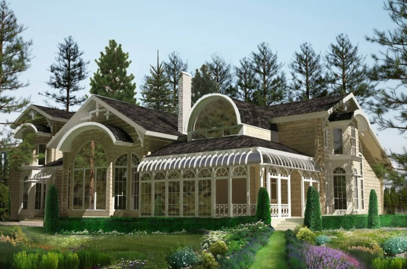 Особняк в стиле Эклектика