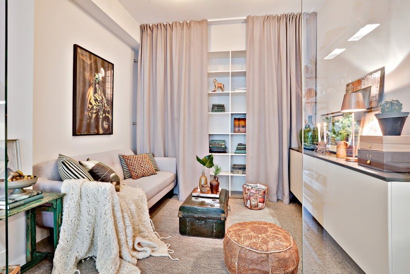 Уютная маленькая квартира студия