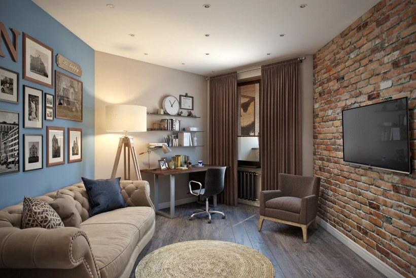 Однушка в стиле Эклектика