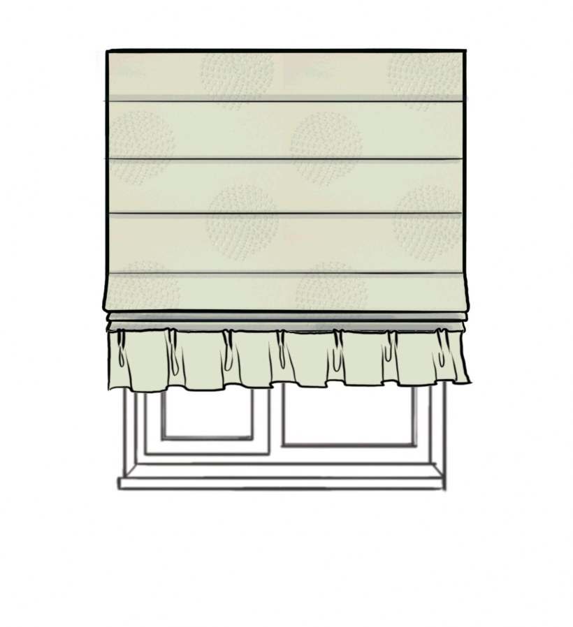 Roman Shade римские шторы