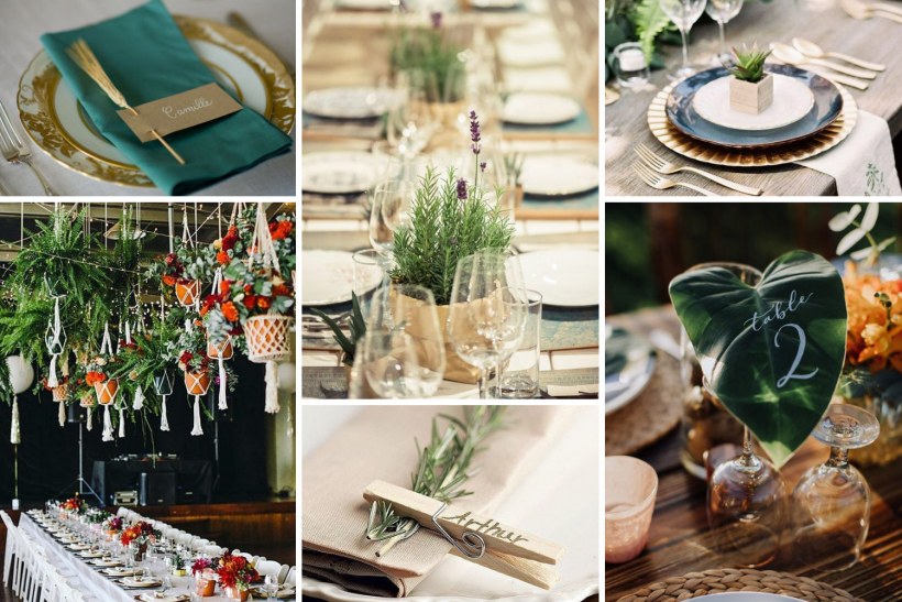 Свадебный декор тренды