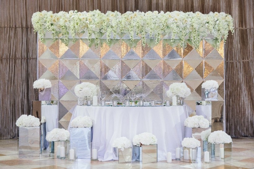 Необычный декор свадьбы