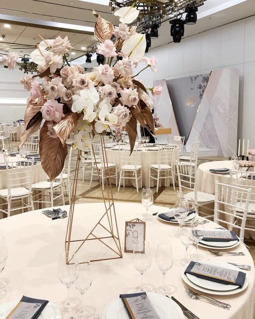 Современный свадебный декор