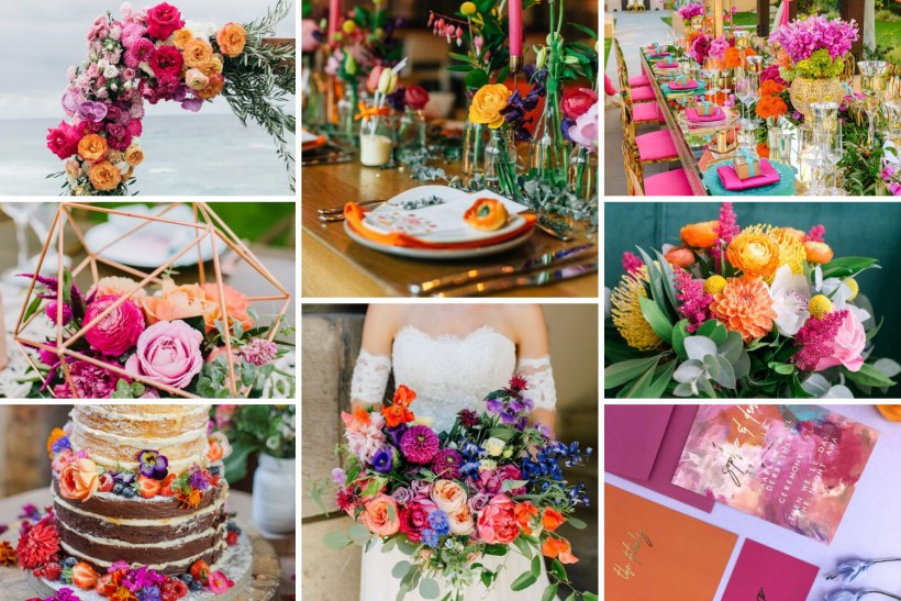 Тренды цветов свадьбы