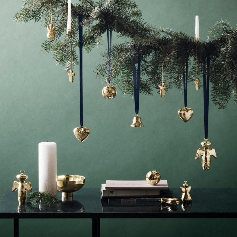 Стильные новогодние украшения