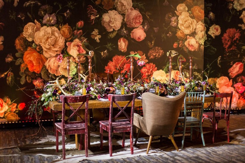 Свадьба в стиле Жостово