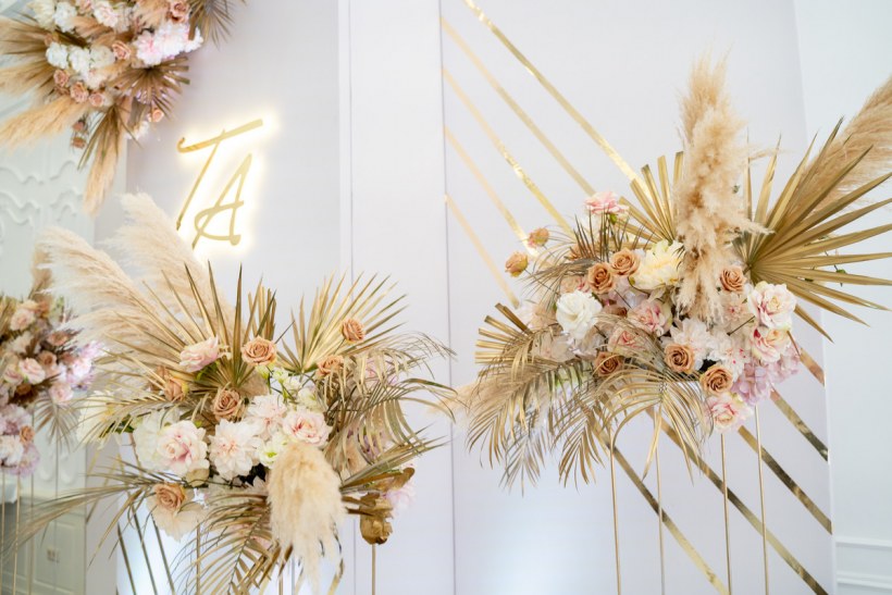 Пампасная трава сухоцветы свадьба