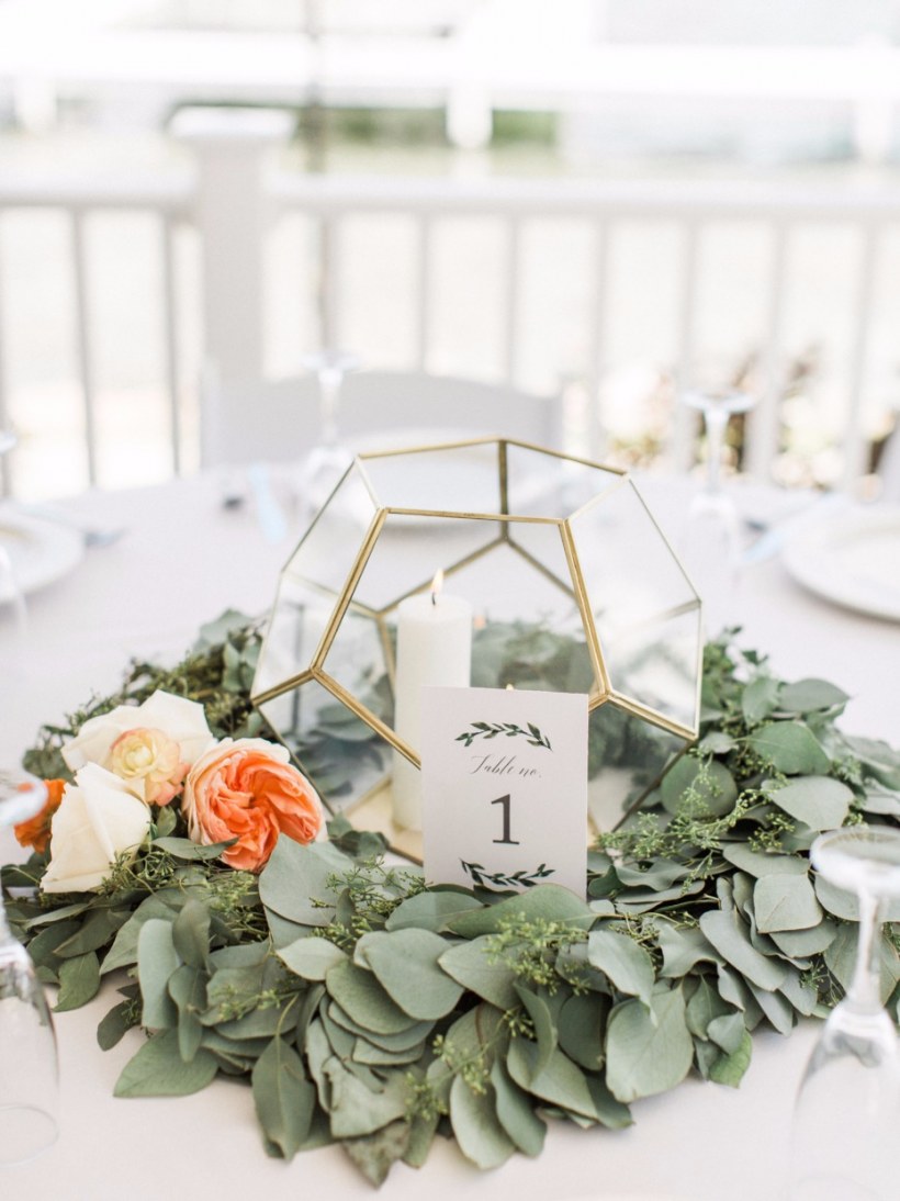 Свадьба в геометрическом стиле