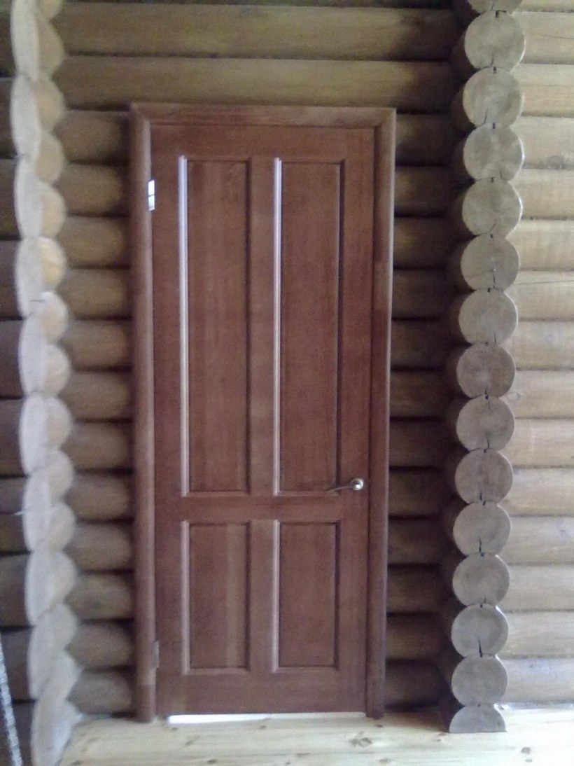 Двери для деревянного дома межкомнатные