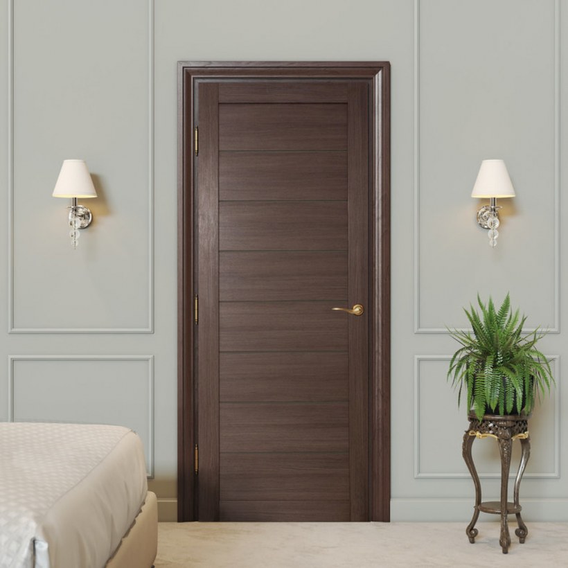 Дверь межкомнатная глухая Ницца