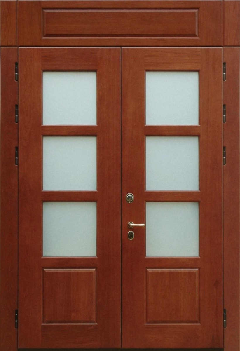 Входная Виконт двустворчатая дверь