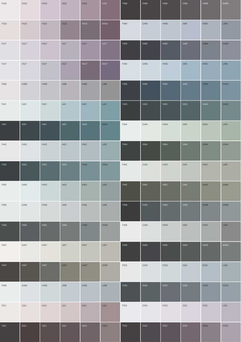 Тиккурила палитра k502