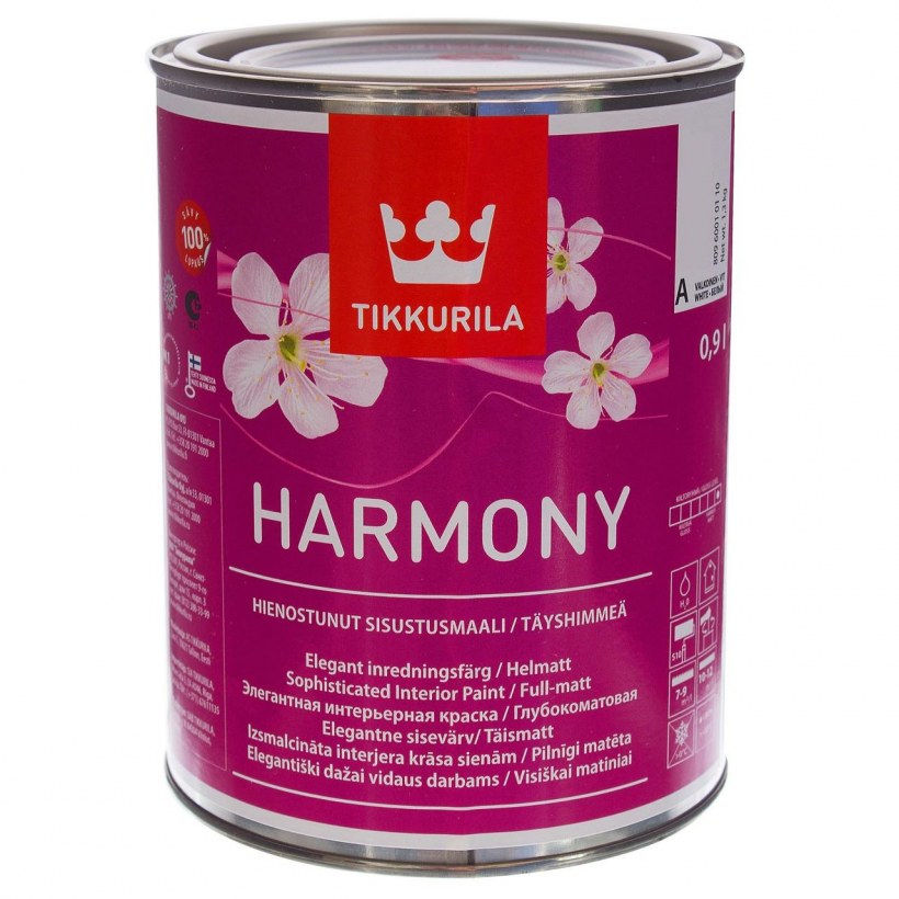 Краска интерьерная Tikkurila Harmony