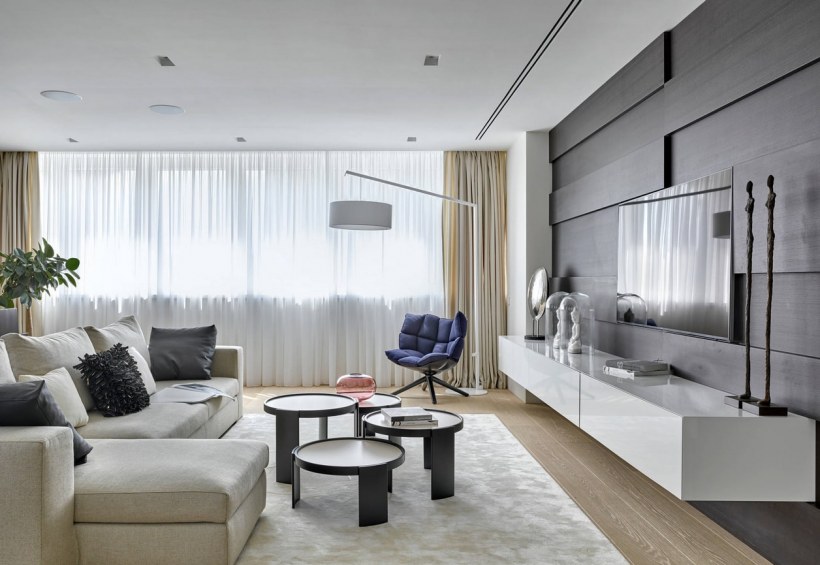 Гостиная в стиле Контемпорари