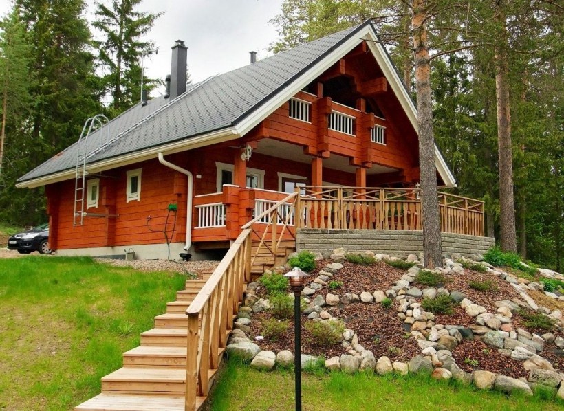 Финский коттедж