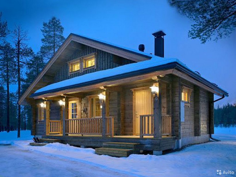 Финский деревянный дом