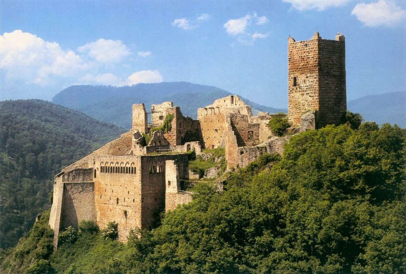 Романские крепости средневековья