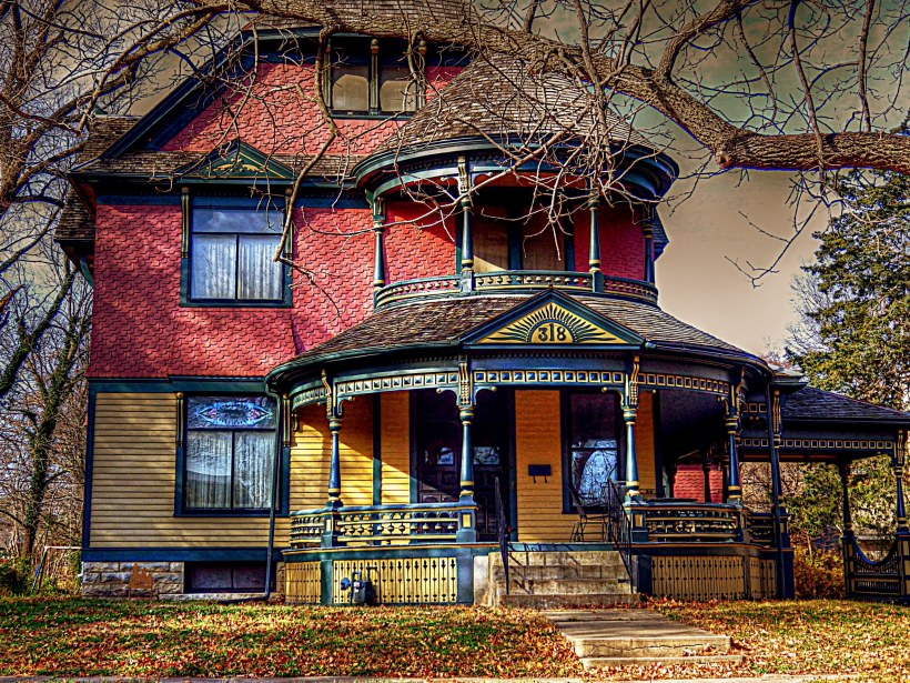 Старинный домик