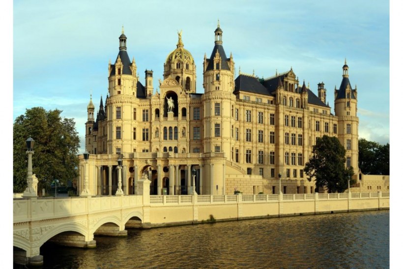 Эклектика Шверинский замок