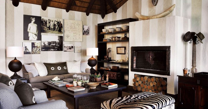 Гостиная в этническом стиле