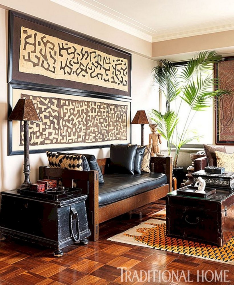 Африканский стиль в интерьере