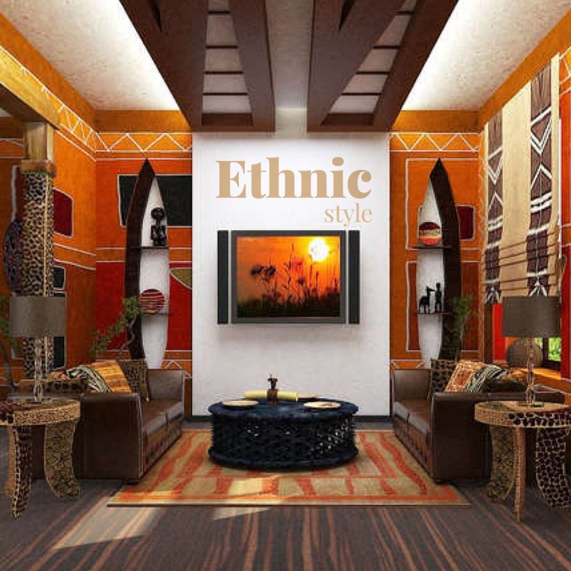 Прихожая в африканском стиле