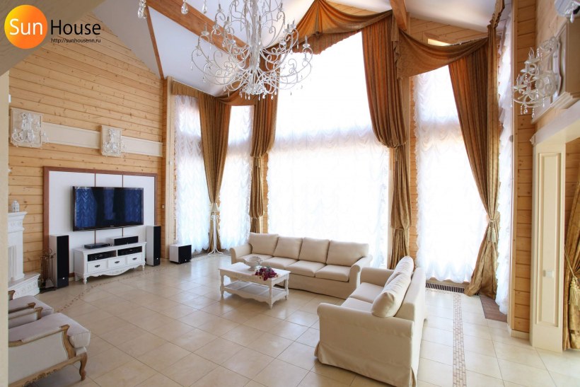 Шторы для второго света в доме